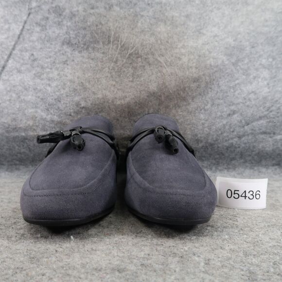 Asos Shoes Men 8 Tassel Loafer Slip On Classic Fashion Casual Slipper Blue Black - Picture 2 of 13